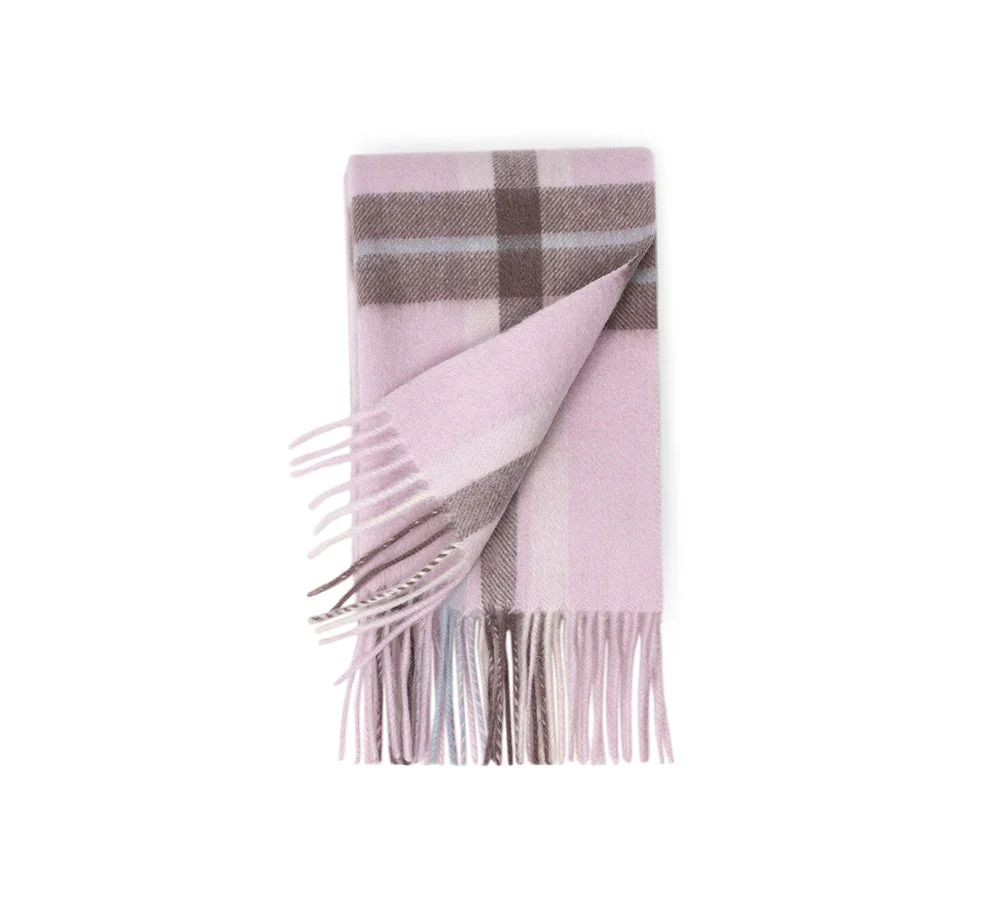 AUSTRALIAN SHEPHERD® 100% Wool Check Scarf Solara - Image 52