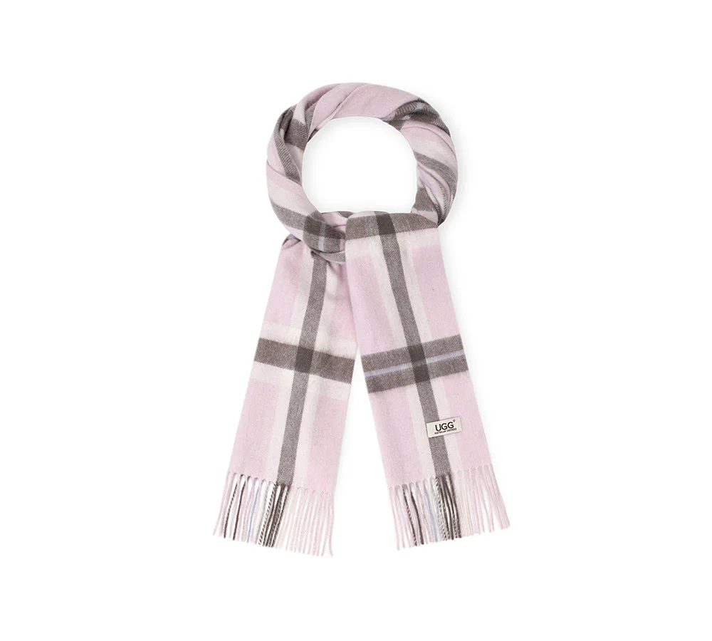 AUSTRALIAN SHEPHERD® 100% Wool Check Scarf Solara - Image 54