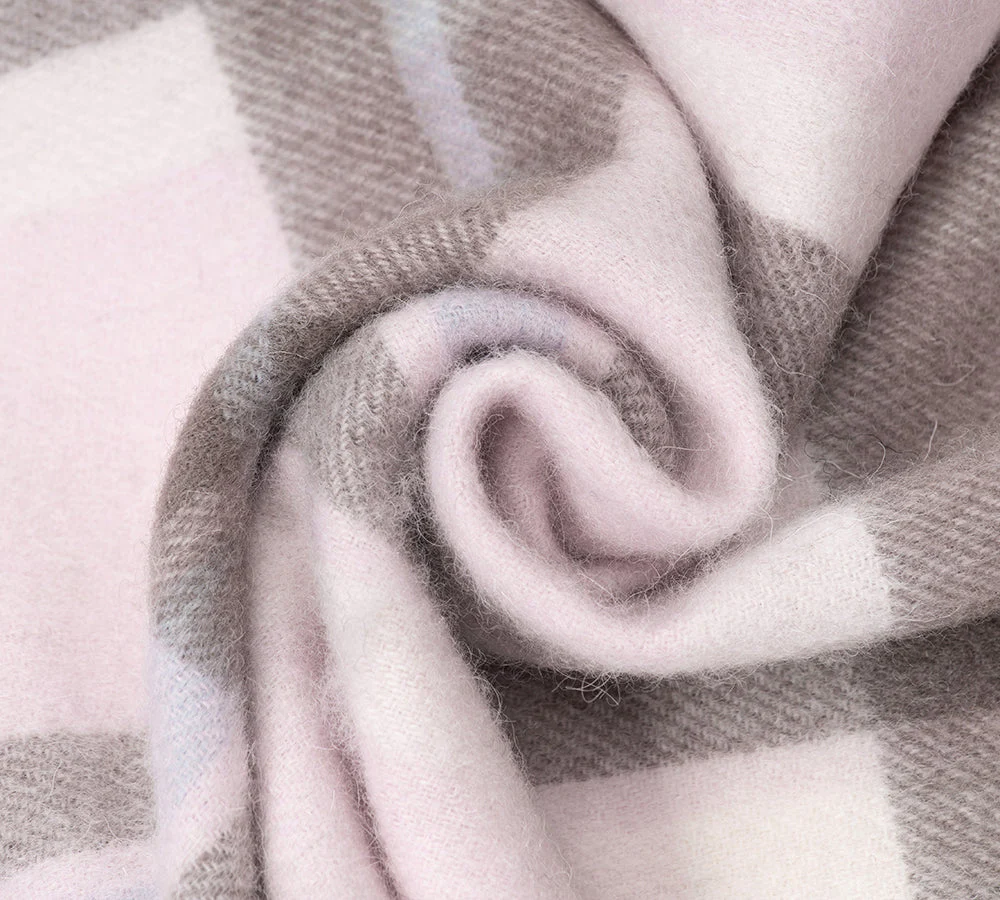 AUSTRALIAN SHEPHERD® 100% Wool Check Scarf Solara - Image 58