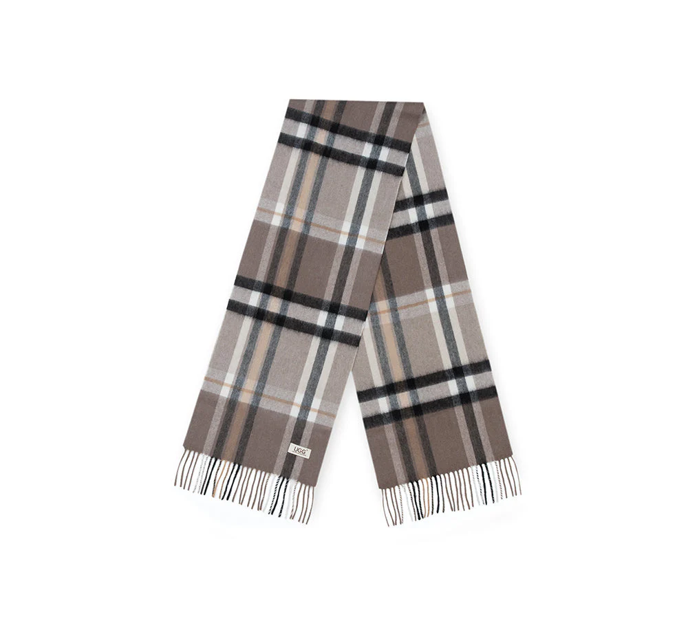 AUSTRALIAN SHEPHERD® 100% Wool Check Scarf Solara - Image 61