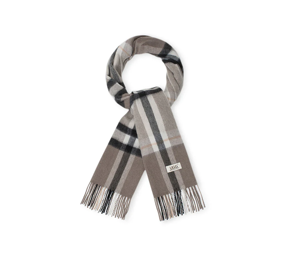 AUSTRALIAN SHEPHERD® 100% Wool Check Scarf Solara - Image 62