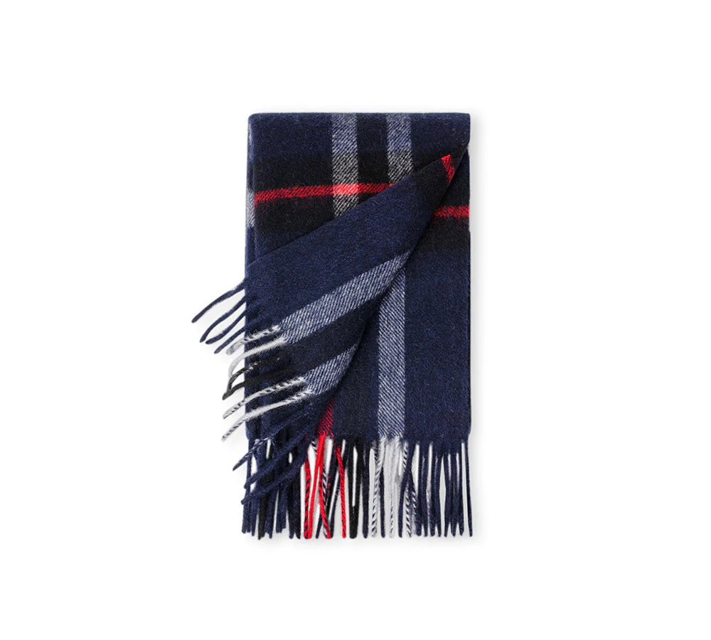 AUSTRALIAN SHEPHERD® 100% Wool Check Scarf Solara - Image 68