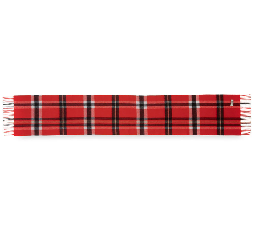 AUSTRALIAN SHEPHERD® 100% Wool Check Scarf Solara - Image 96