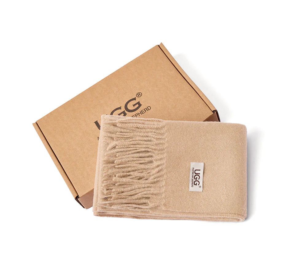 AUSTRALIAN SHEPHERD® 100% Wool Plain Scarf Fealara - Image 7