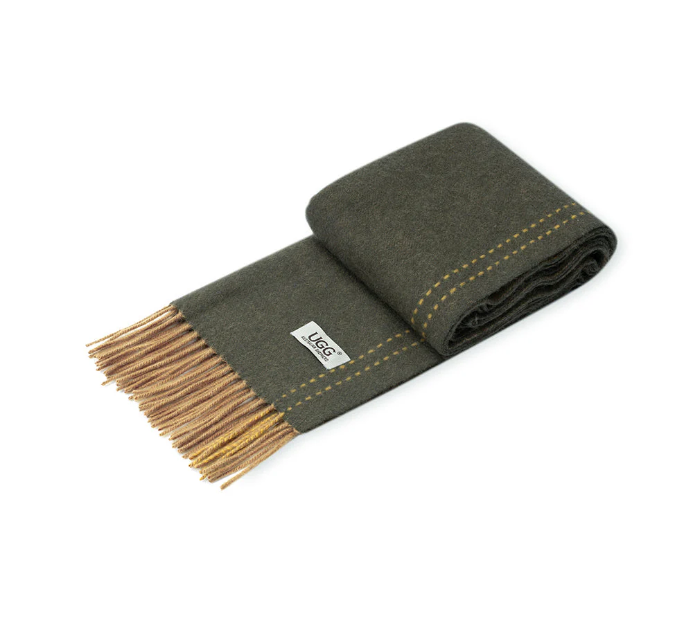 AUSTRALIAN SHEPHERD® 100% Wool Plain Scarf Rasora - Image 39