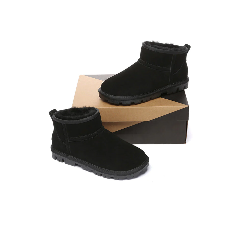 Women Sheepskin Wool Ankle Boots Chorin - Image 10