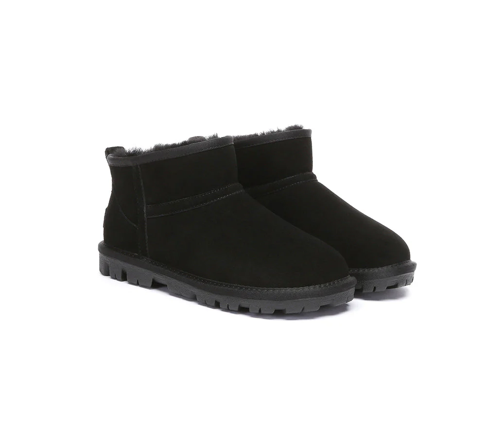Women Sheepskin Wool Ankle Boots Chorin - Image 8