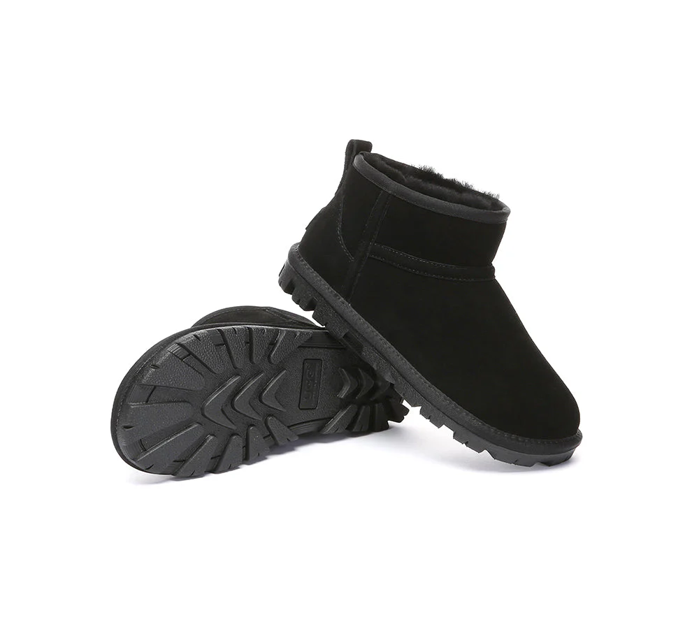 Women Sheepskin Wool Ankle Boots Chorin - Image 9