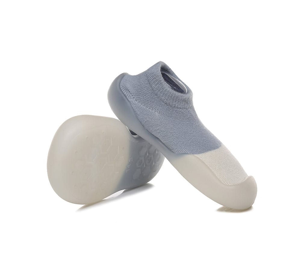 Baby Knit Bootie Anti-slip Sole Luca - Image 3