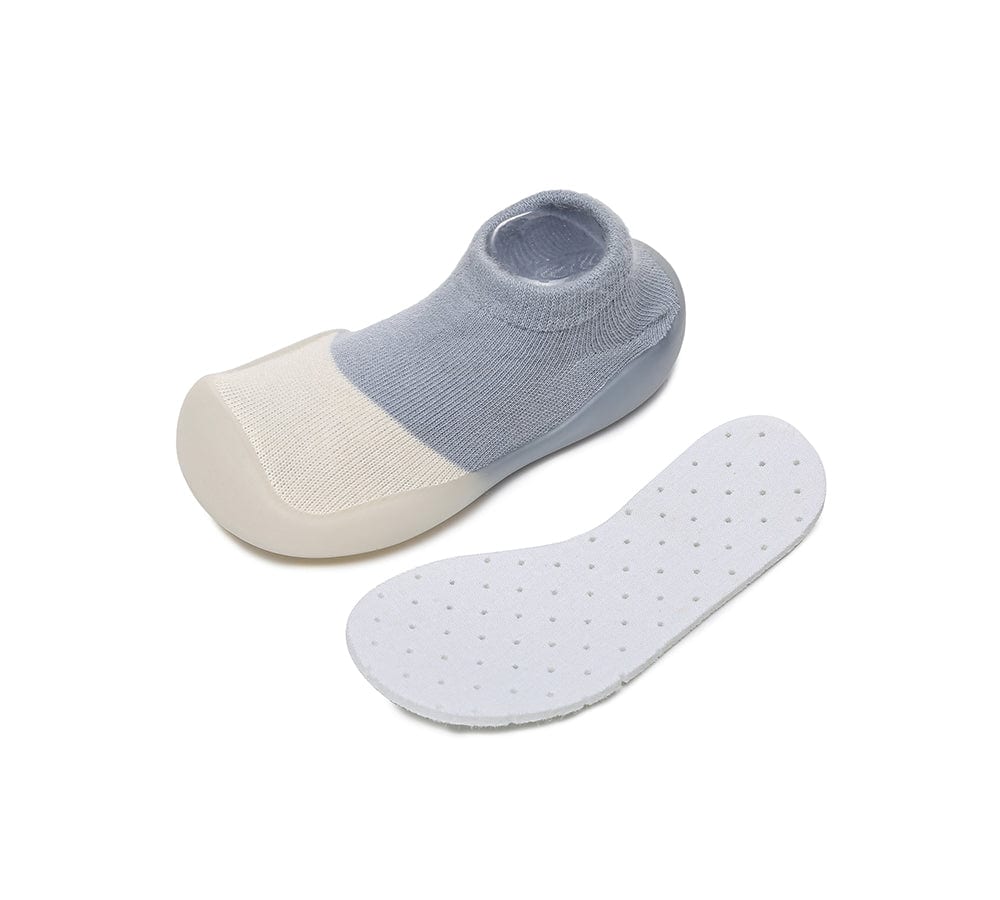 Baby Knit Bootie Anti-slip Sole Luca - Image 4