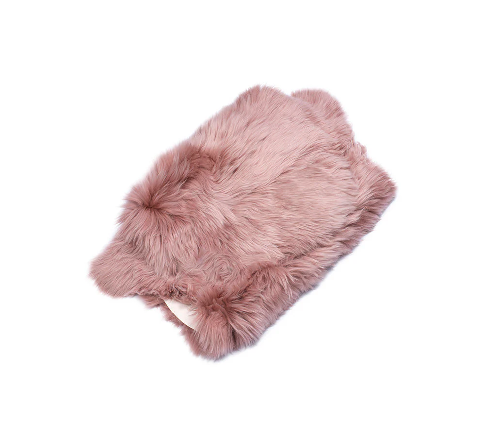 Premium Australian Sheepskin Wool Single Color Long Rugs 105cm - Image 10