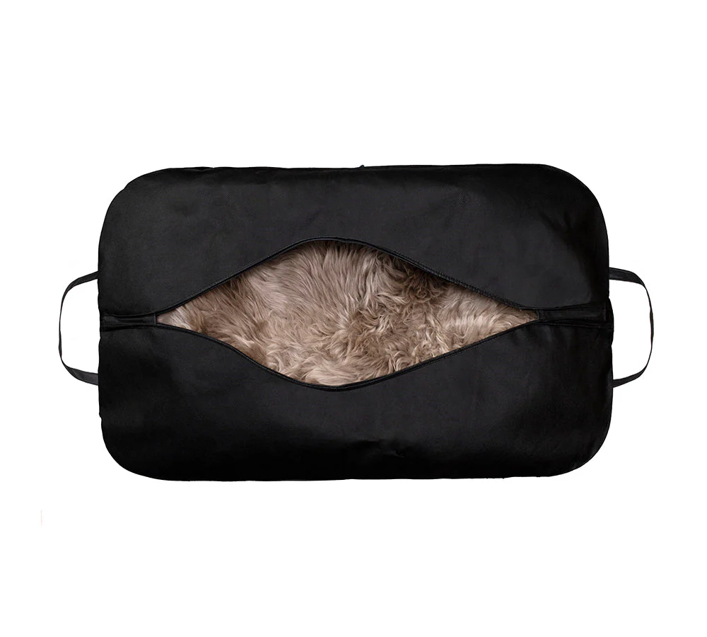 Premium Australian Sheepskin Wool Single Color Long Rugs 105cm - Image 6