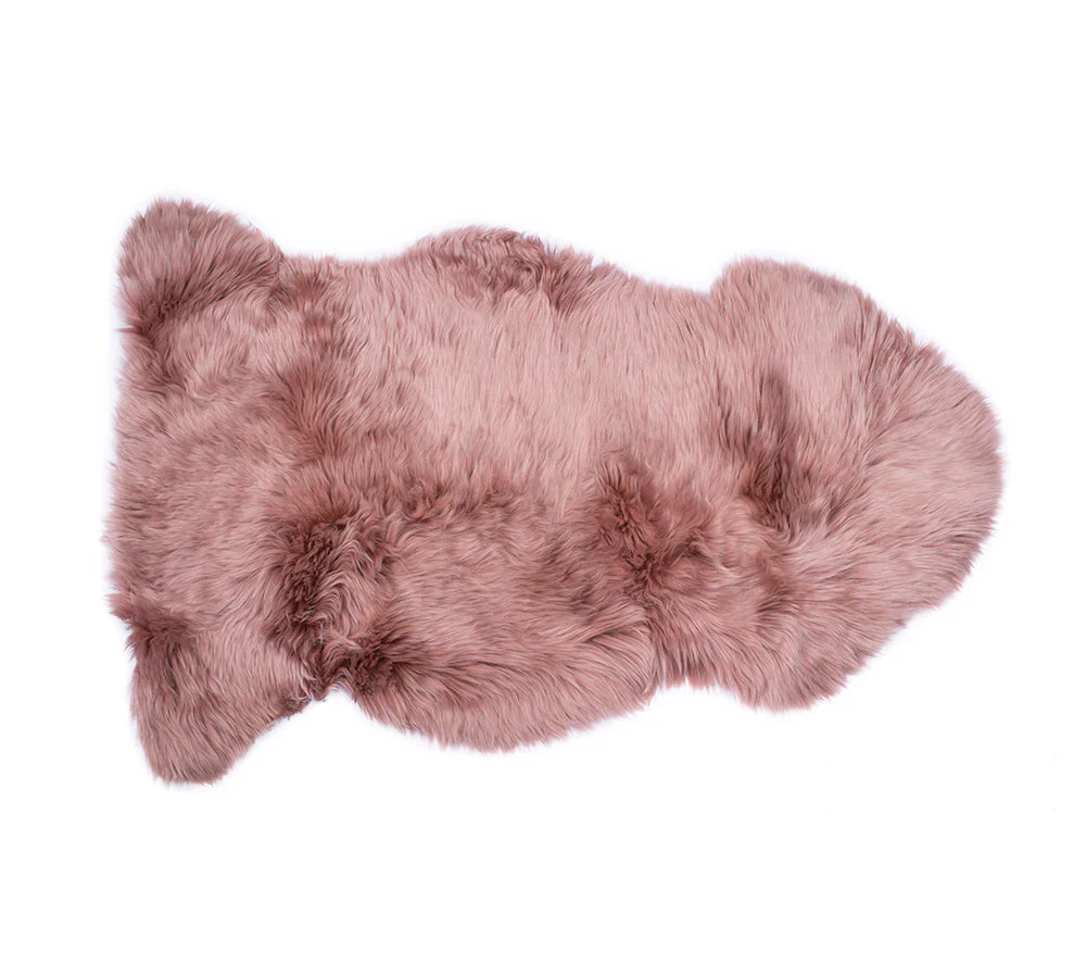 Premium Australian Sheepskin Wool Single Color Long Rugs 105cm - Image 8
