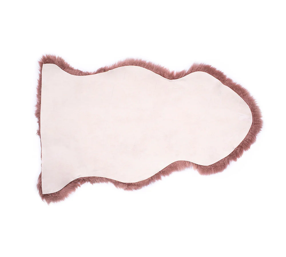 Premium Australian Sheepskin Wool Single Color Long Rugs 105cm - Image 9