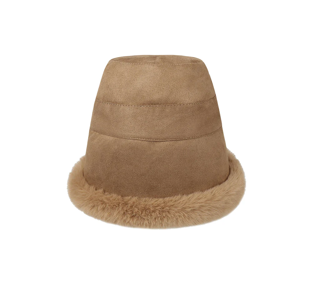 EVERAU® Suede Fluffy Warm Bucket Hat - Image 7