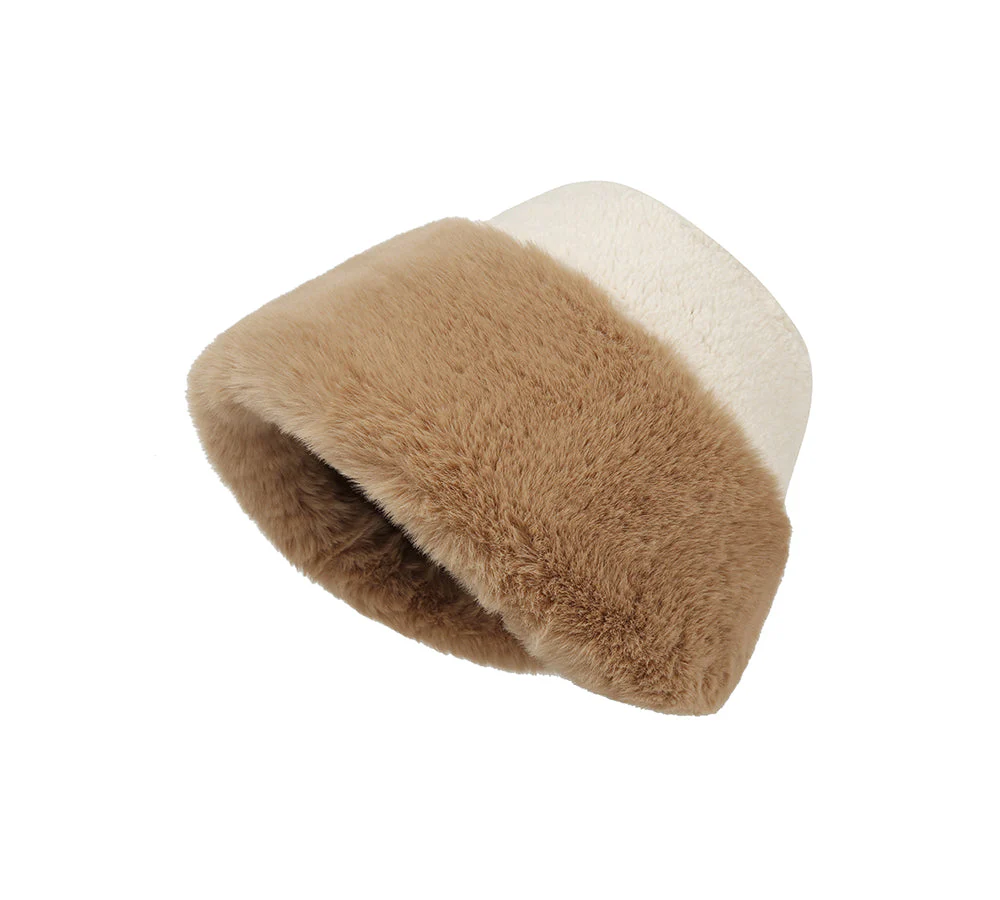 EVERAU® Suede Fluffy Warm Bucket Hat - Image 9