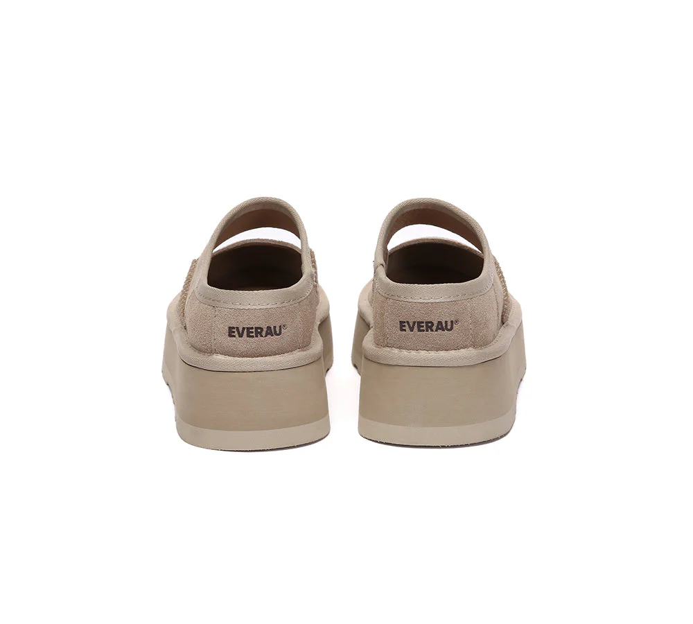 EVERAU® Women Leather Mary Jane Platform Sandals Moana - Image 13