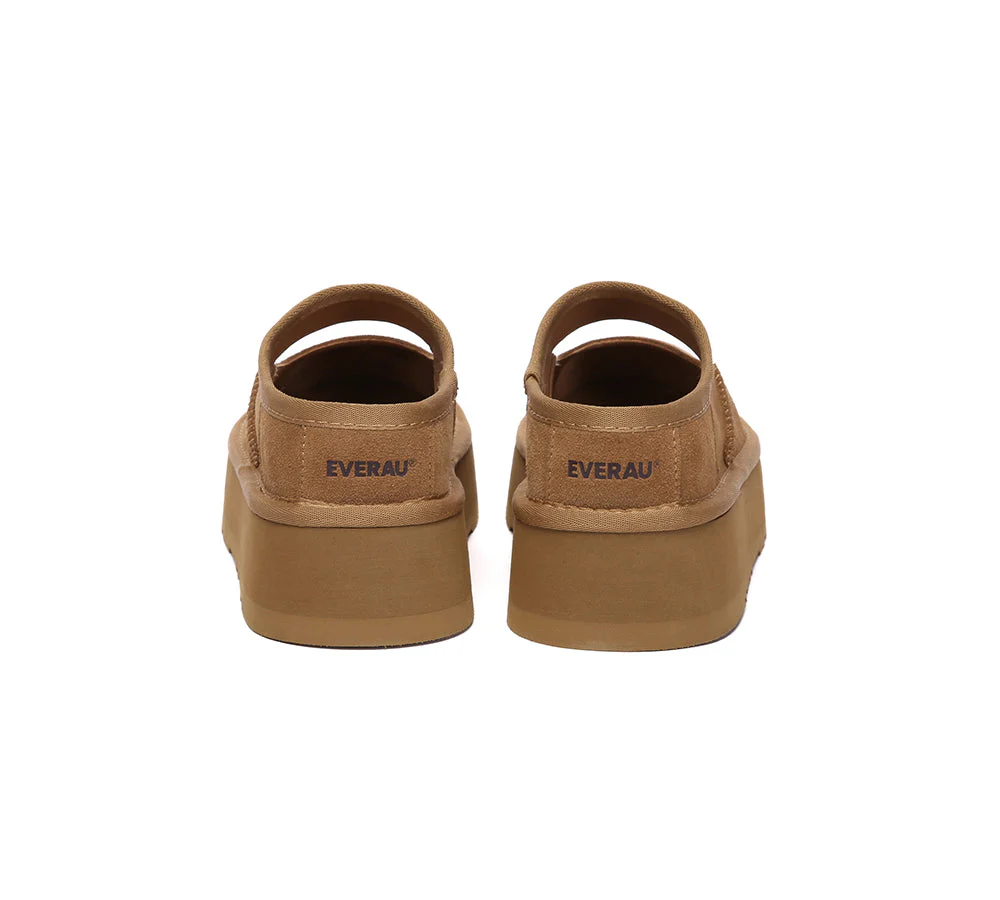 EVERAU® Women Leather Mary Jane Platform Sandals Moana - Image 7