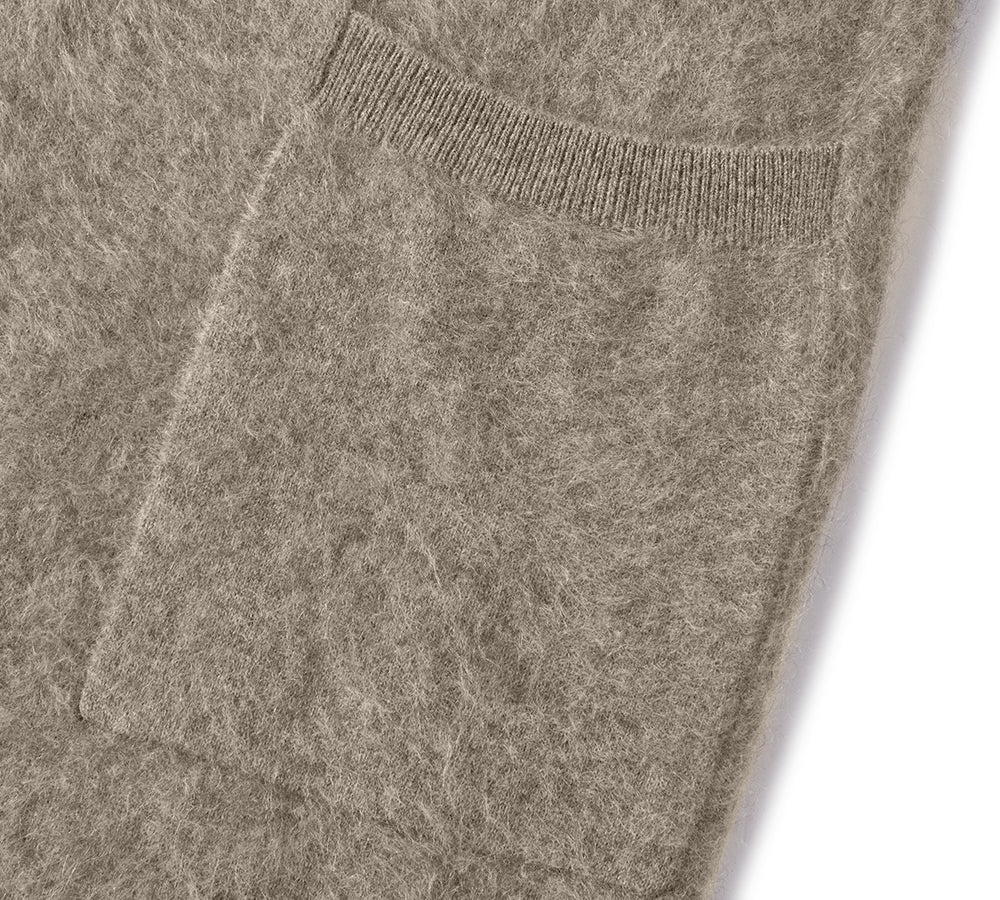 EVERAU® Yak Wool Cashmere Blend Knitwear Long Cardigan Grumo - Image 4