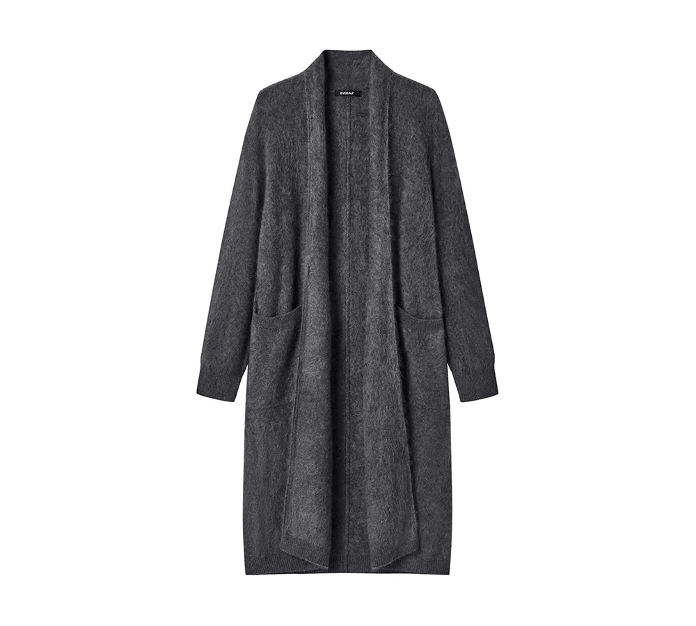 EVERAU® Yak Wool Cashmere Blend Knitwear Long Cardigan Grumo - Image 8