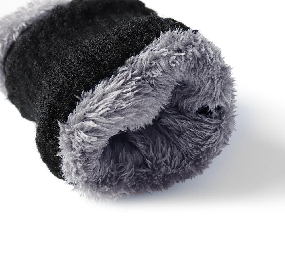 Fingerless Ultra Plush Knit Gloves - Image 17