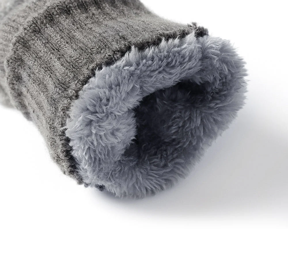 Fingerless Ultra Plush Knit Gloves - Image 23