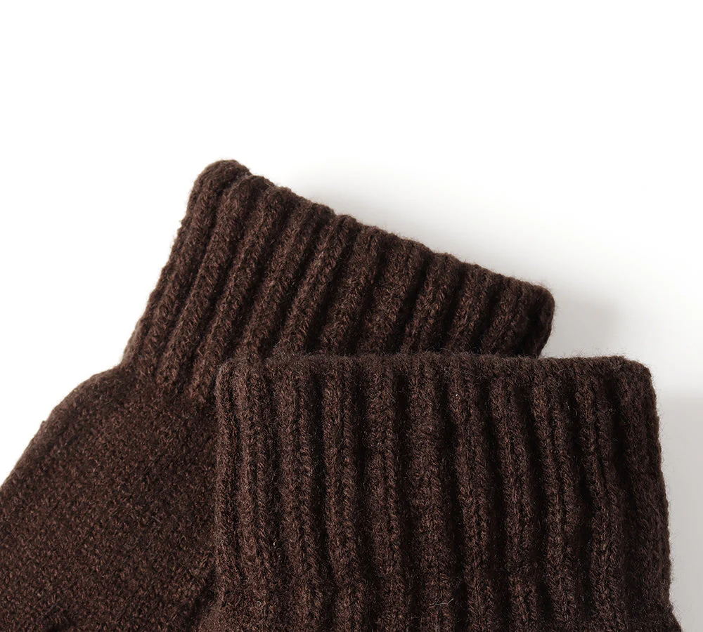 Fingerless Ultra Plush Knit Gloves - Image 28