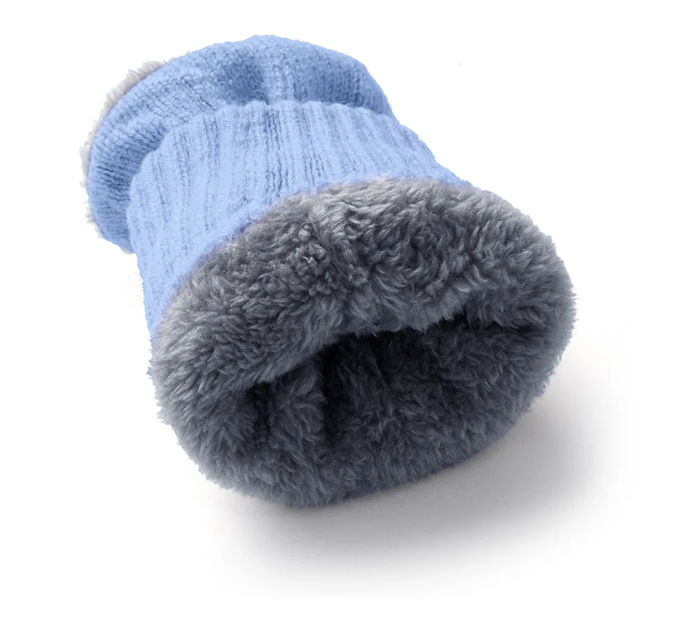 Fingerless Ultra Plush Knit Gloves - Image 35