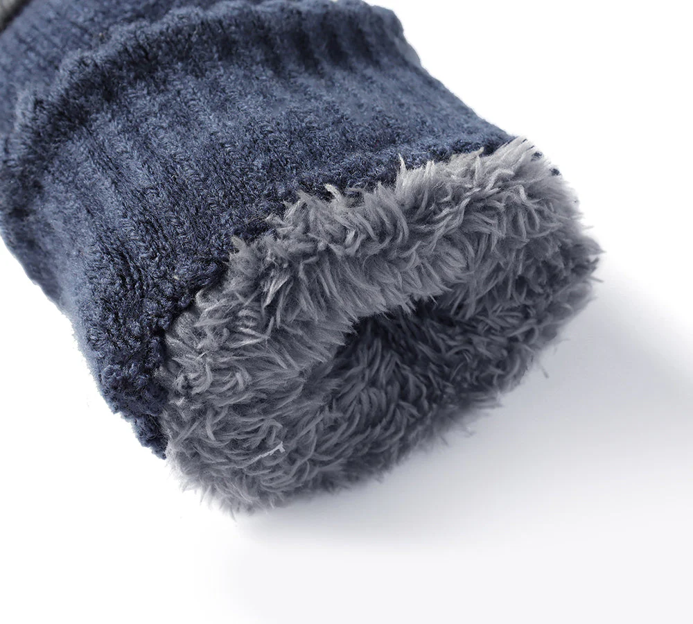 Fingerless Ultra Plush Knit Gloves - Image 47