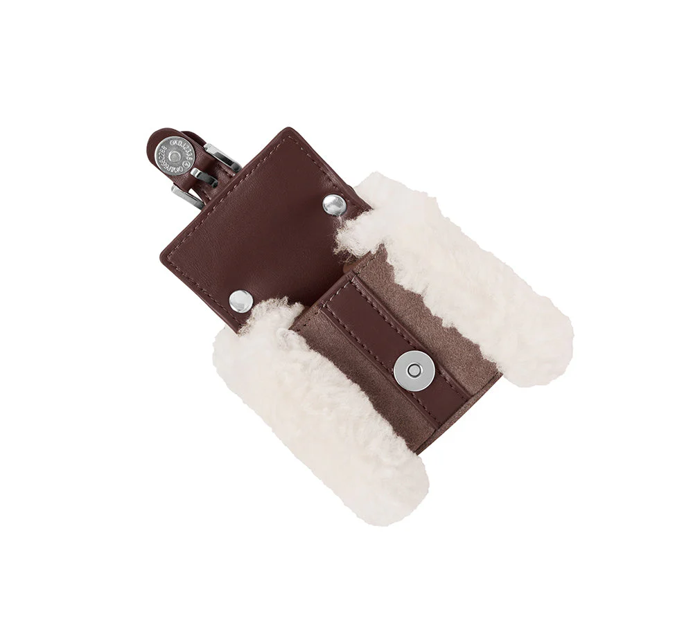 Fluffy Bag Charm Mini Case Nori - Image 24