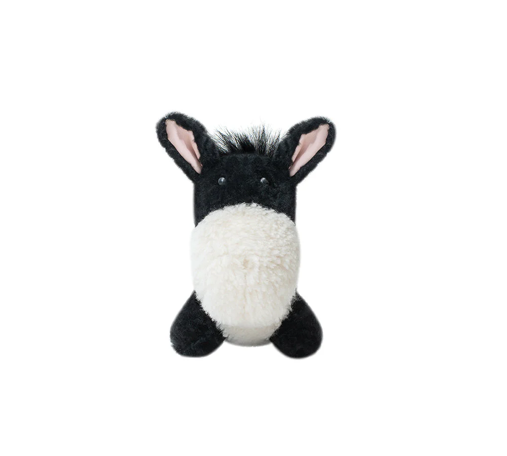 Fluffy Plush Donkey Companion Moofy Keyring - Image 11