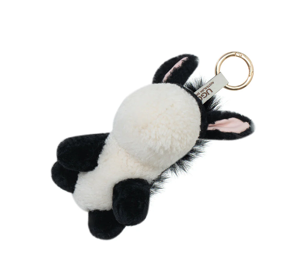 Fluffy Plush Donkey Companion Moofy Keyring - Image 16