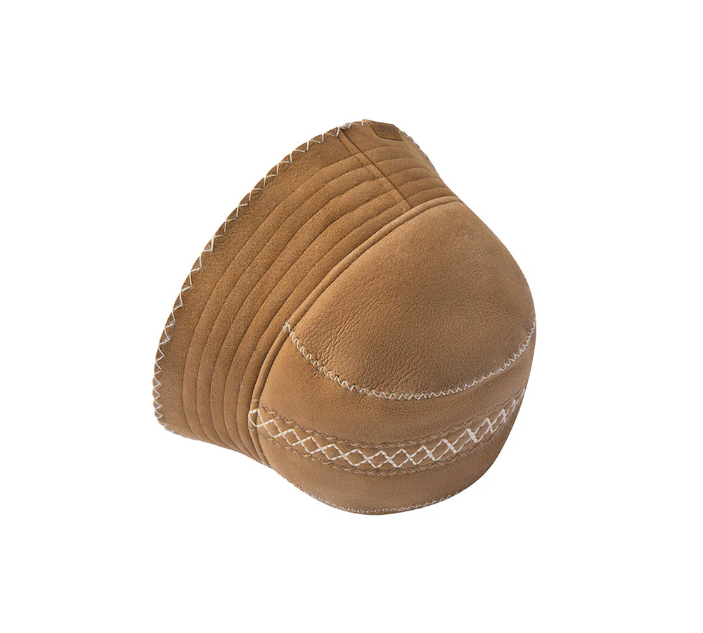 Fluffy Sheepskin Wool Bucket Hat Nuttoa - Image 4
