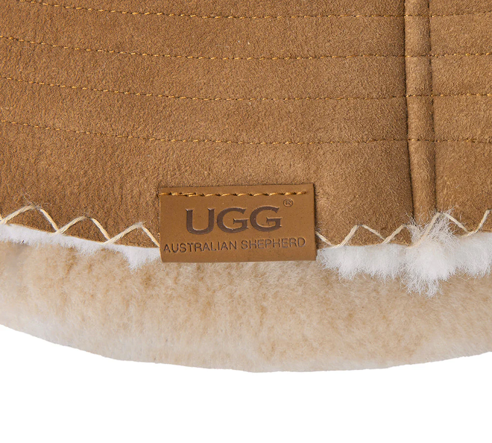 Fluffy Sheepskin Wool Bucket Hat Nuttoa - Image 7