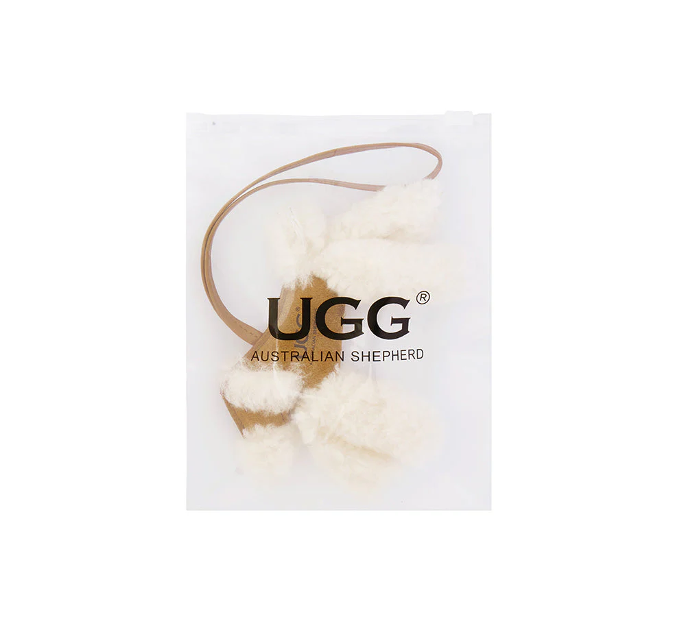 Fluffy Wool Dog Bag Charm Snowlo - Image 7