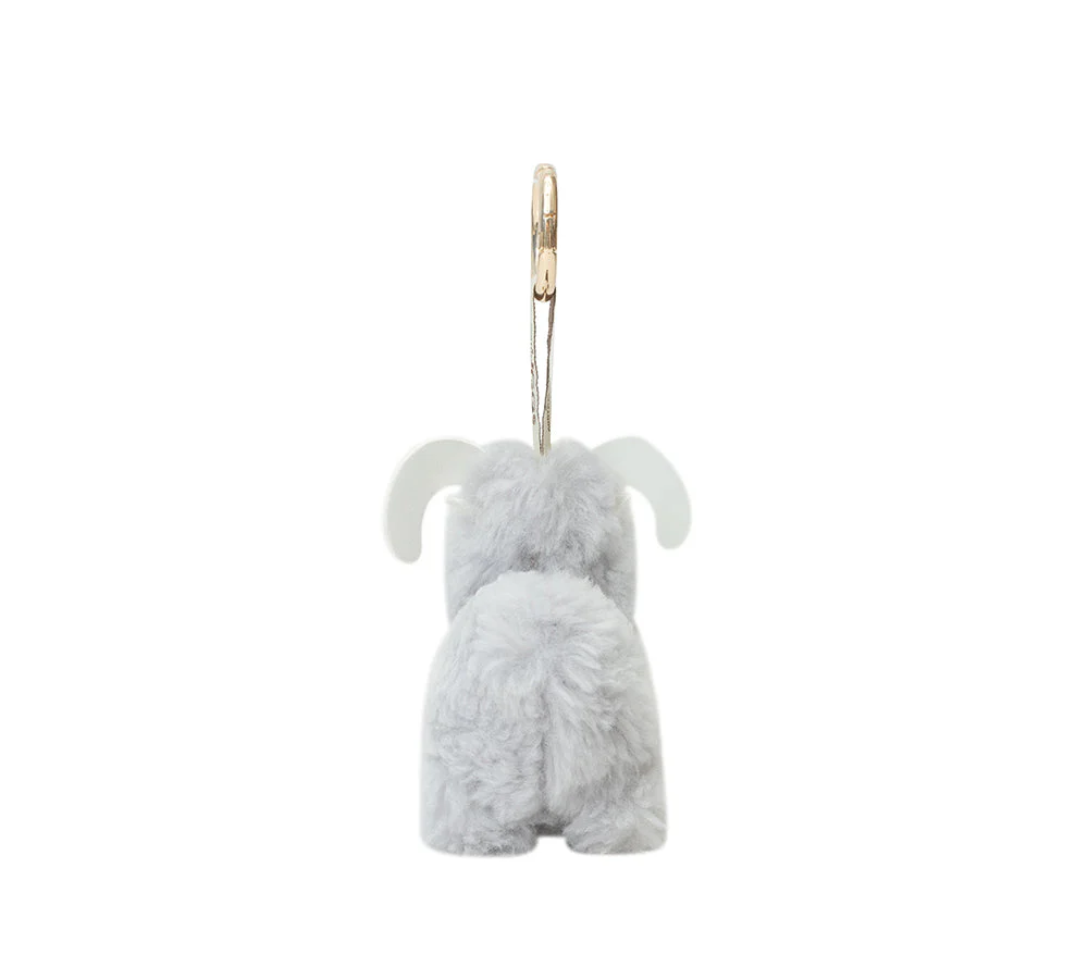 Fluffy Wool Sheep Puffle Keyring - Image 13