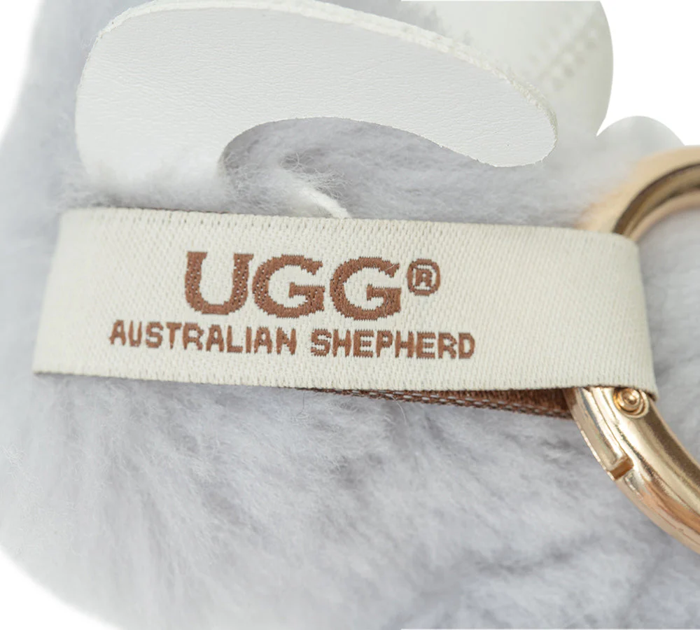 Fluffy Wool Sheep Puffle Keyring - Image 17