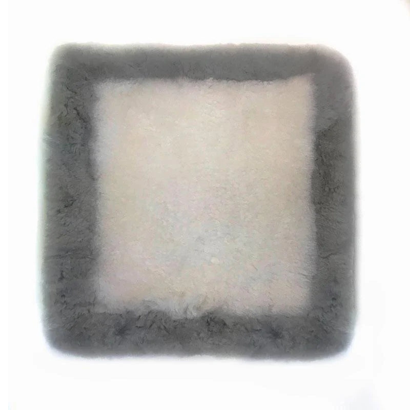 Genuine Australian Sheepskin Soft Border Cushion - Image 4