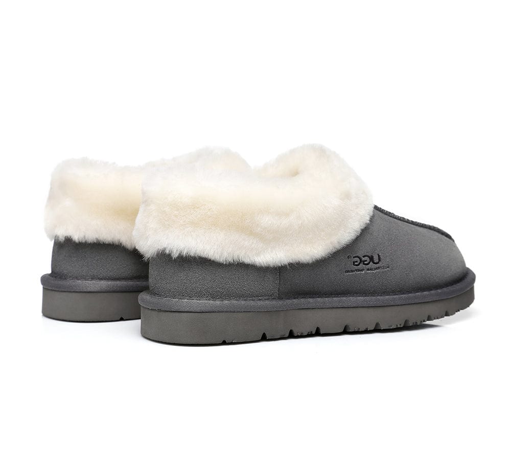 Homey Unisex Merino Sheepskin Lining Slippers Ankle Booties - Image 14