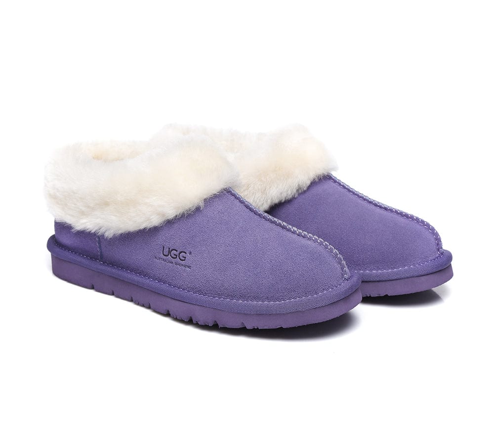 Homey Unisex Merino Sheepskin Lining Slippers Ankle Booties - Image 15