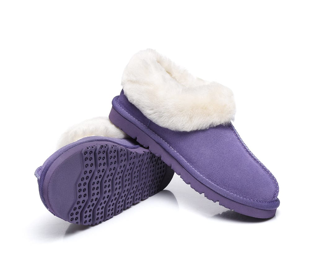 Homey Unisex Merino Sheepskin Lining Slippers Ankle Booties - Image 16