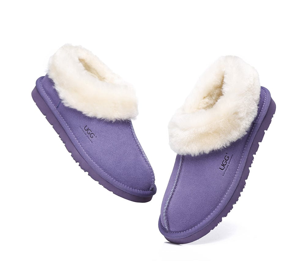 Homey Unisex Merino Sheepskin Lining Slippers Ankle Booties - Image 18