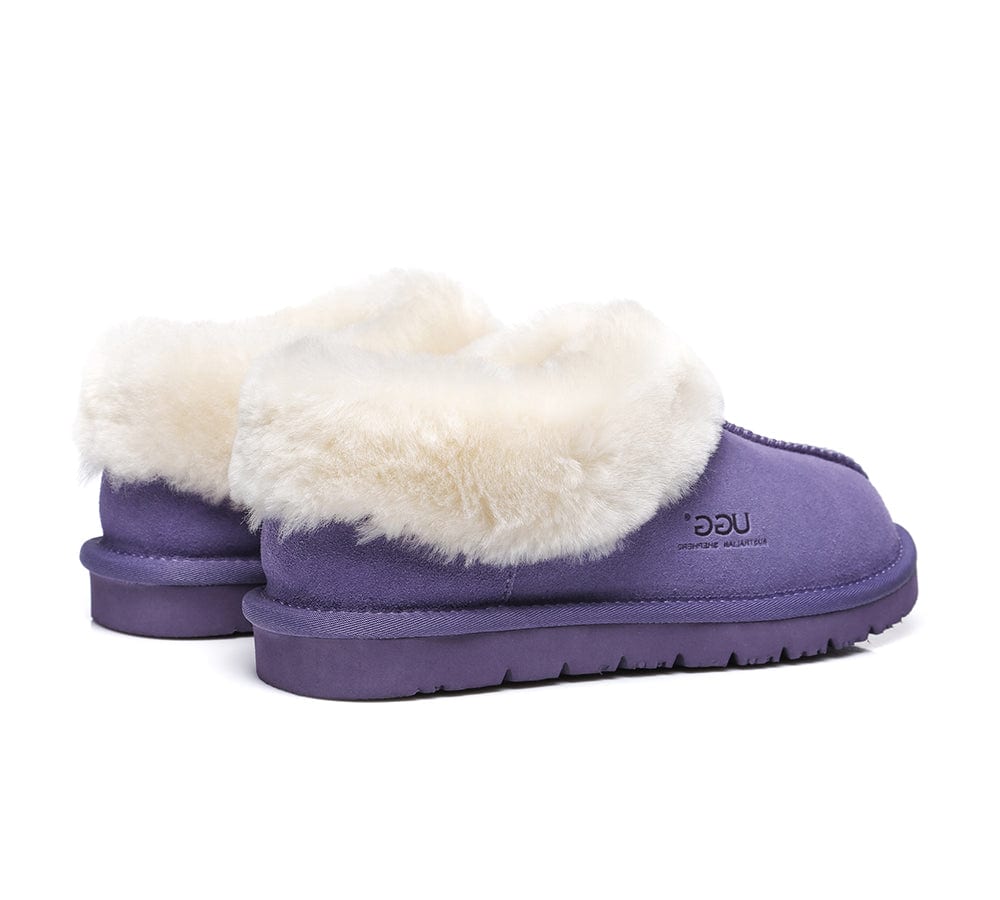Homey Unisex Merino Sheepskin Lining Slippers Ankle Booties - Image 20