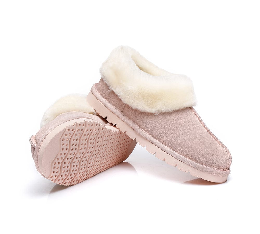 Homey Unisex Merino Sheepskin Lining Slippers Ankle Booties - Image 22