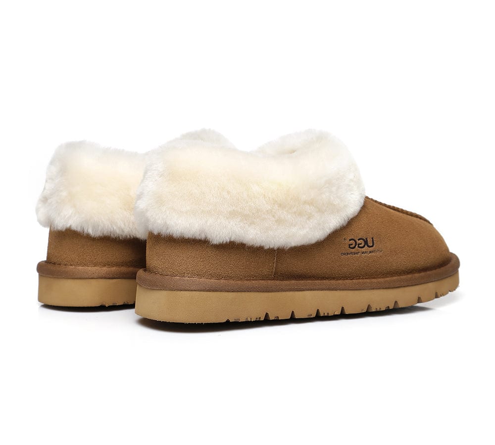 Homey Unisex Merino Sheepskin Lining Slippers Ankle Booties - Image 8