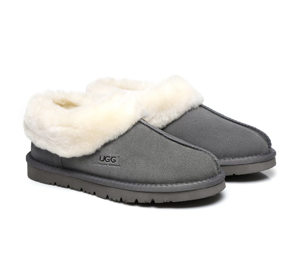 Homey Unisex Merino Sheepskin Lining Slippers Ankle Booties - Image 9