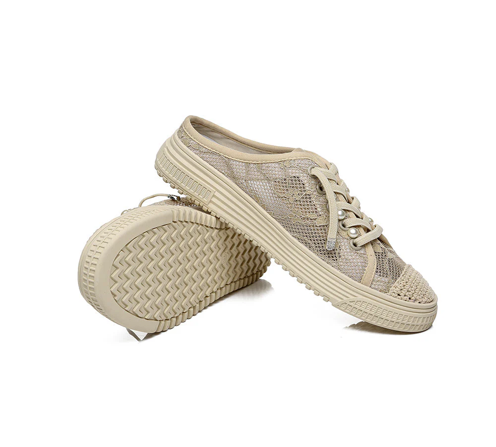 Julissa Women Crochet Sneaker Slides - Image 10