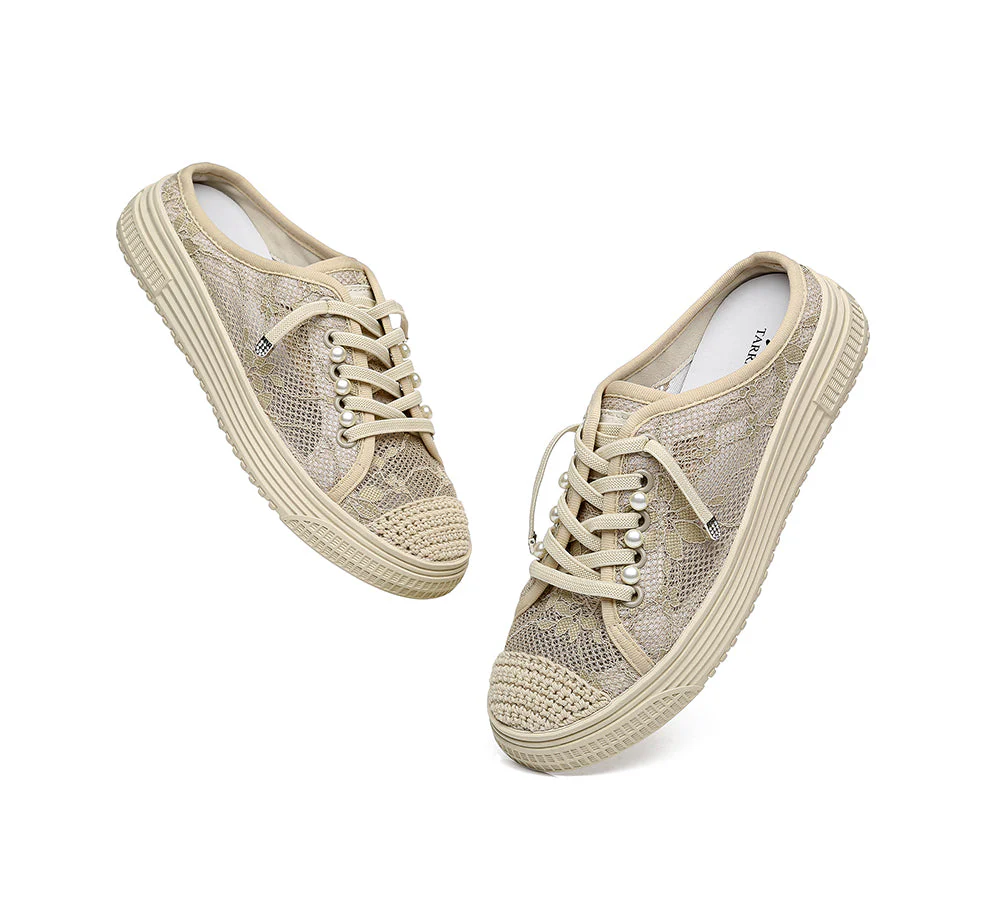 Julissa Women Crochet Sneaker Slides - Image 12