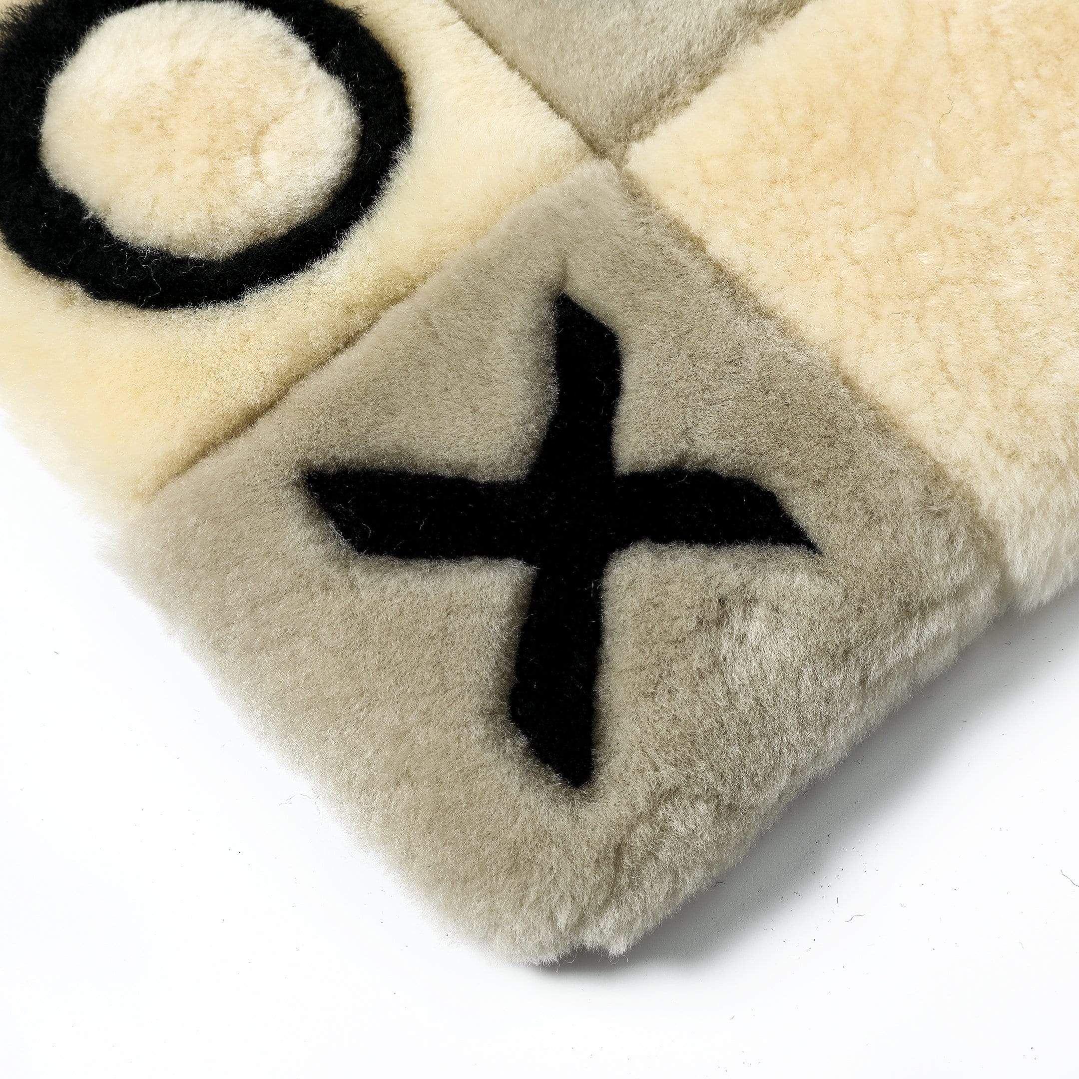 Kids Koala/Star Moon/Rocket/Chessboard/Kangaroo Graphic Pattern Wool Cushion - Image 10