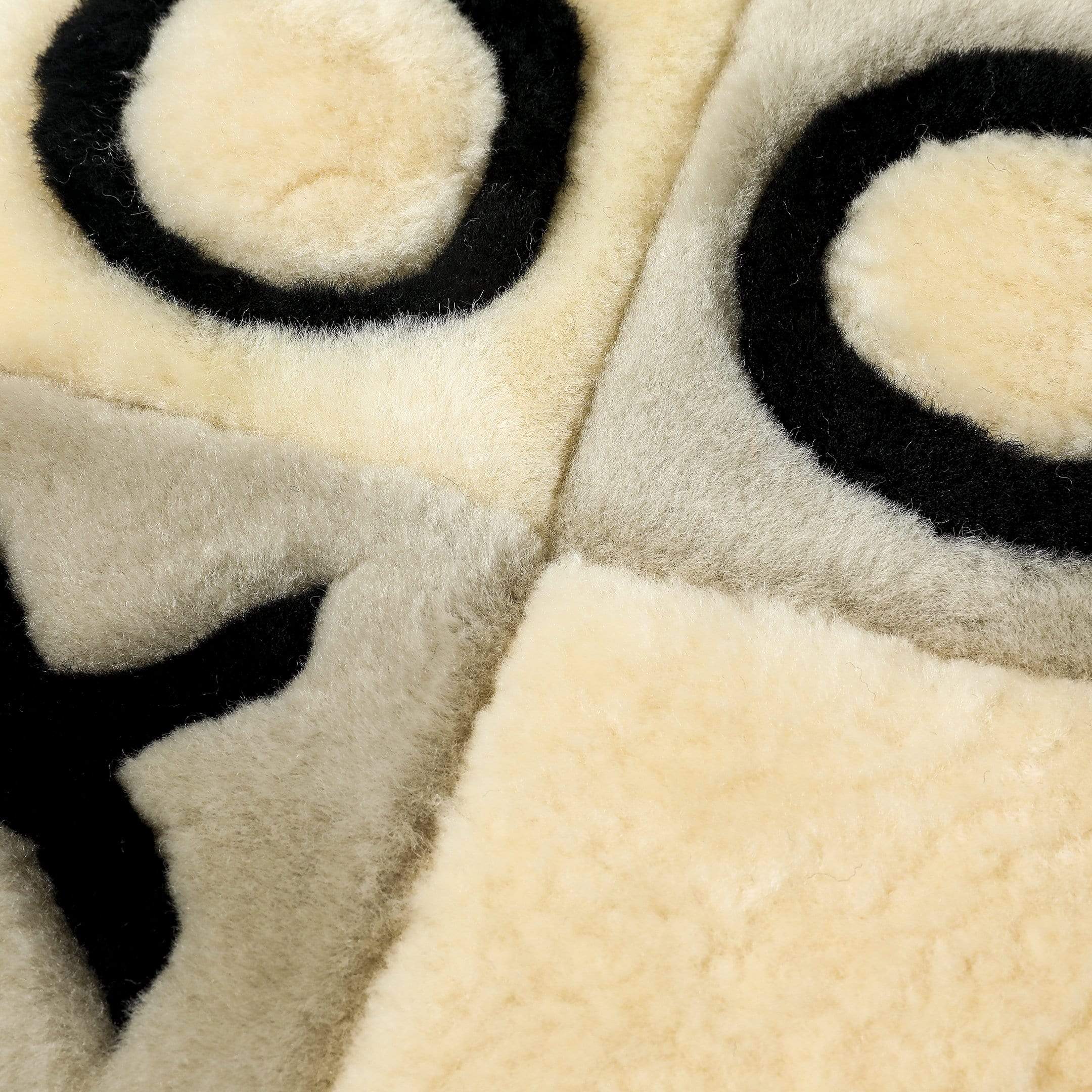 Kids Koala/Star Moon/Rocket/Chessboard/Kangaroo Graphic Pattern Wool Cushion - Image 8